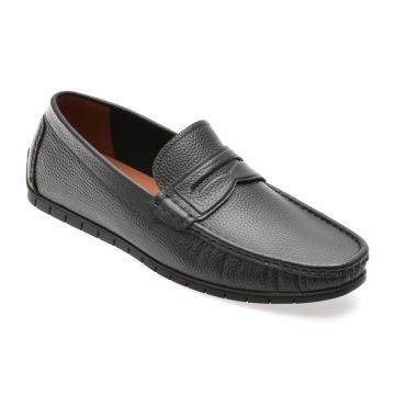 Mocasini OTTER bleumarin, MU139, din piele naturala Mocasini OTTER bleumarin, MU139, din piele naturala