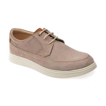 Pantofi BITE THE BULLET gri, TUR48, din nabuc Pantofi BITE THE BULLET gri, TUR48, din nabuc