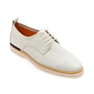Pantofi EPICA albi, MC102, din piele naturala Pantofi EPICA albi, MC102, din piele naturala