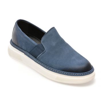 Pantofi GRYXX albastri, TRL60, din nabuc Pantofi GRYXX albastri, TRL60, din nabuc