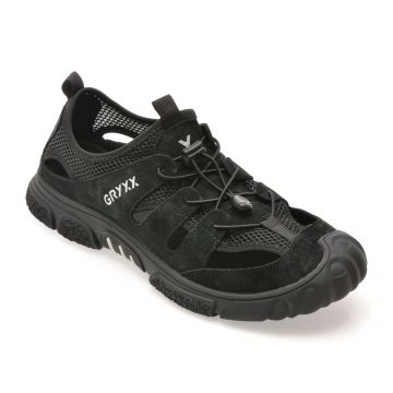 Pantofi GRYXX negri, 240126, din material textil Pantofi GRYXX negri, 240126, din material textil