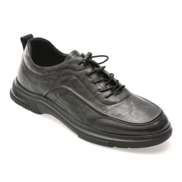 Pantofi OTTER negri, 37361, din piele naturala Pantofi OTTER negri, 37361, din piele naturala