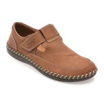 Pantofi RIEKER maro, B2452, din piele naturala Pantofi RIEKER maro, B2452, din piele naturala