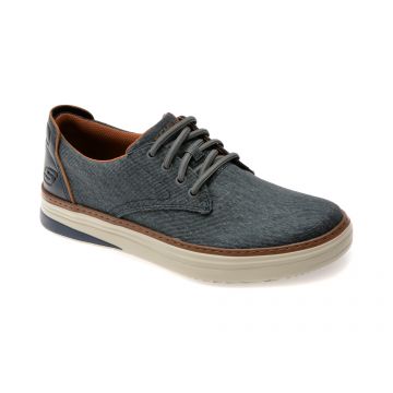 Pantofi SKECHERS bleumarin, HYLAND, din material textil Pantofi SKECHERS bleumarin, HYLAND, din material textil