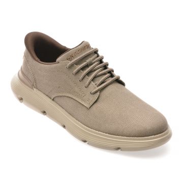 Pantofi SKECHERS gri, GARZA, din material textil
