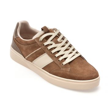 Pantofi sport ALDO maro, ELIO 240, din piele intoarsa Pantofi sport ALDO maro, ELIO 240, din piele intoarsa