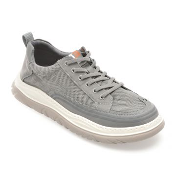Pantofi sport BITE THE BULLET gri, 9056, din material textil