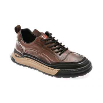 Pantofi sport BITE THE BULLET maro, 157, din piele naturala Pantofi sport BITE THE BULLET maro, 157, din piele naturala