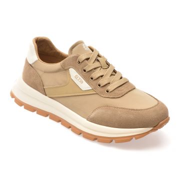 Pantofi sport BITE THE BULLET maro, 5773, din material textil Pantofi sport BITE THE BULLET maro, 5773, din material textil