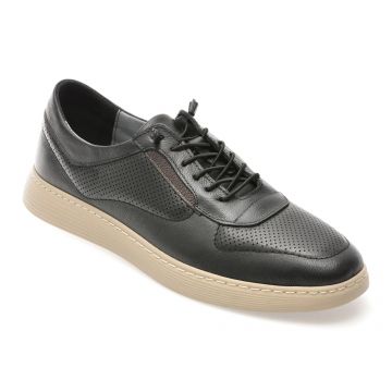 Pantofi sport BITE THE BULLET negri, OY2080, din piele naturala Pantofi sport BITE THE BULLET negri, OY2080, din piele naturala