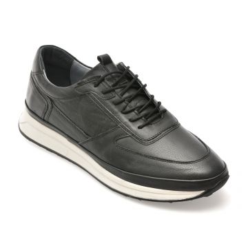 Pantofi sport BITE THE BULLET negri, SY330, din piele naturala Pantofi sport BITE THE BULLET negri, SY330, din piele naturala