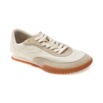 Pantofi sport BOSS albi, 2147, din material textil Pantofi sport BOSS albi, 2147, din material textil