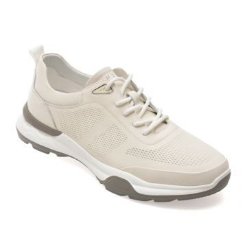 Pantofi sport EPICA albi, 37391, din piele naturala Pantofi sport EPICA albi, 37391, din piele naturala