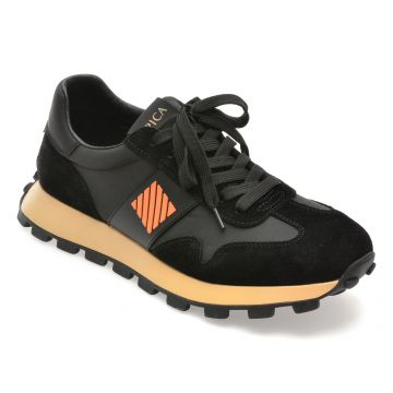 Pantofi sport EPICA negri, 110016, din material textil Pantofi sport EPICA negri, 110016, din material textil