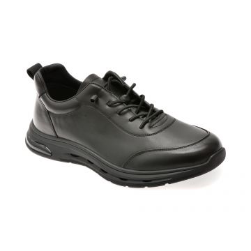 Pantofi sport EPICA negri, T8167, din piele naturala Pantofi sport EPICA negri, T8167, din piele naturala