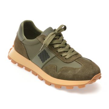 Pantofi sport EPICA verzi, 110016, din material textil Pantofi sport EPICA verzi, 110016, din material textil