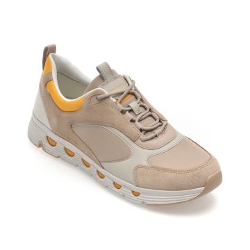 Pantofi sport GEOX gri, U46HRA, din material textil