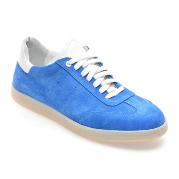 Pantofi sport GRYXX albastri, MBX37, din piele intoarsa Pantofi sport GRYXX albastri, MBX37, din piele intoarsa