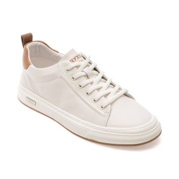 Pantofi sport GRYXX albi, 3081, din piele naturala Pantofi sport GRYXX albi, 3081, din piele naturala