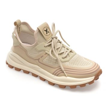 Pantofi sport GRYXX bej, 8860, din material textil