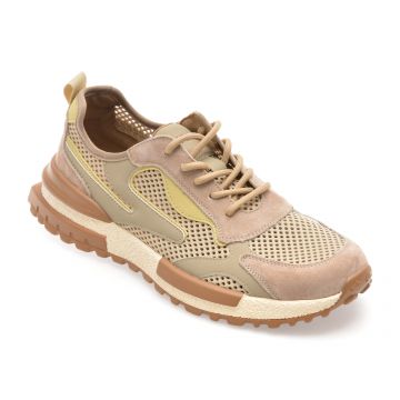 Pantofi sport GRYXX bej, 95386, din material textil Pantofi sport GRYXX bej, 95386, din material textil