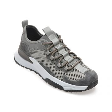 Pantofi sport GRYXX gri, 93277, din material textil Pantofi sport GRYXX gri, 93277, din material textil