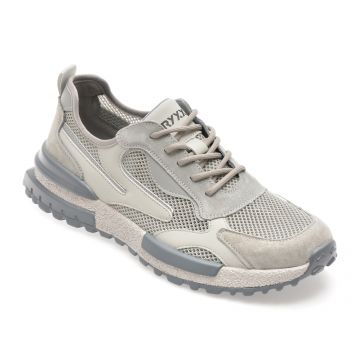 Pantofi sport GRYXX gri, 95386, din material textil Pantofi sport GRYXX gri, 95386, din material textil