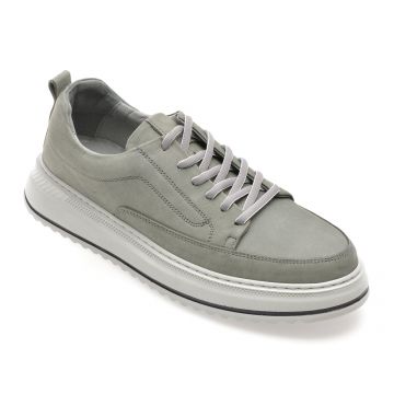 Pantofi sport GRYXX gri, BS4150, din nabuc Pantofi sport GRYXX gri, BS4150, din nabuc