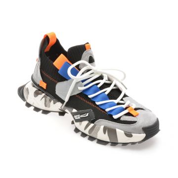 Pantofi sport GRYXX negri, 18159, din material textil Pantofi sport GRYXX negri, 18159, din material textil