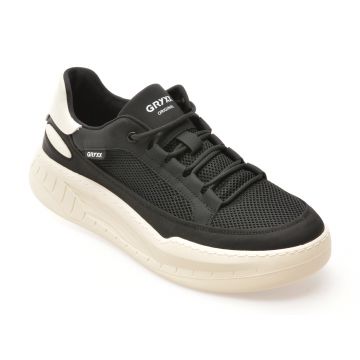 Pantofi sport GRYXX negri, 80028, din material textil Pantofi sport GRYXX negri, 80028, din material textil
