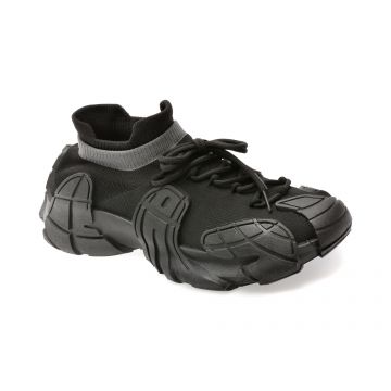 Pantofi sport GRYXX negri, 8809, din material textil Pantofi sport GRYXX negri, 8809, din material textil