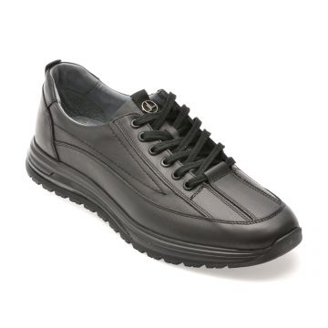 Pantofi sport GRYXX negri, LS2404, din piele naturala