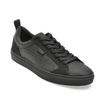 Pantofi sport HUGO negri, 2667, din material textil Pantofi sport HUGO negri, 2667, din material textil