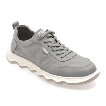Pantofi sport OTTER gri, 5208, din material textil Pantofi sport OTTER gri, 5208, din material textil