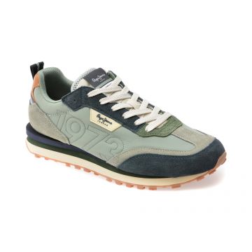 Pantofi sport PEPE JEANS multicolor, FOSTER CONNECT, din material textil