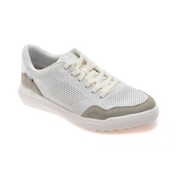 Pantofi sport RIEKER albi, U1104, din material textil