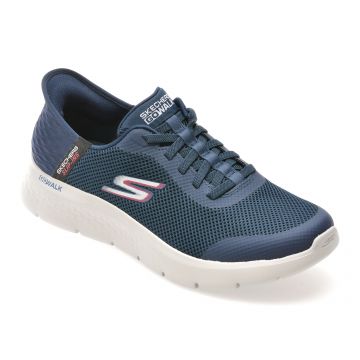 Pantofi sport SKECHERS bleumarin, GO WALK FLEX, din material textil Pantofi sport SKECHERS bleumarin, GO WALK FLEX, din material textil