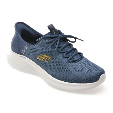Pantofi sport SKECHERS bleumarin, SKECH-LITE PRO, din material textil Pantofi sport SKECHERS bleumarin, SKECH-LITE PRO, din material textil
