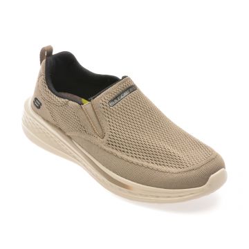 Pantofi sport SKECHERS gri, SLADE, din material textil Pantofi sport SKECHERS gri, SLADE, din material textil