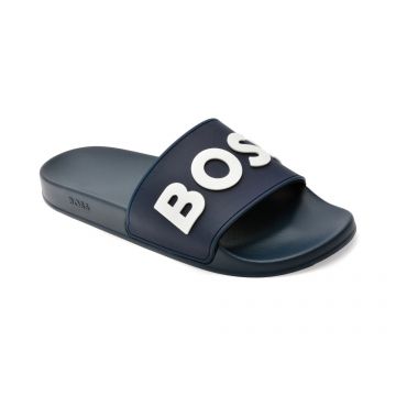 Papuci BOSS bleumarin, 8241, din pvc Papuci BOSS bleumarin, 8241, din pvc