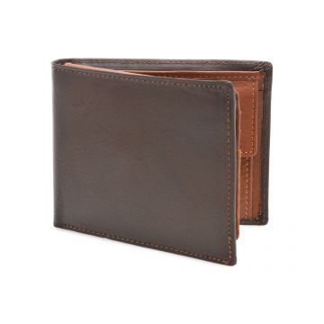 Portofel maro, OB4451, din piele naturala Portofel maro, OB4451, din piele naturala