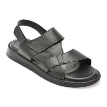 Sandale OTTER negre, 3050, din piele naturala Sandale OTTER negre, 3050, din piele naturala