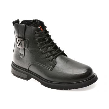 Bocanci BITE THE BULLET negri, 66801, din piele naturala Bocanci BITE THE BULLET negri, 66801, din piele naturala