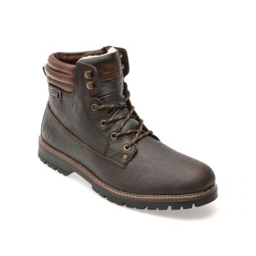 Bocanci RIEKER maro, F3600, din piele naturala Bocanci RIEKER maro, F3600, din piele naturala