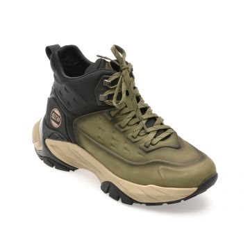 Ghete BITE THE BULLET kaki, LN15, din piele naturala Ghete BITE THE BULLET kaki, LN15, din piele naturala