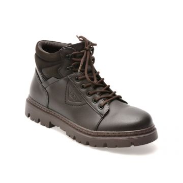 Ghete BITE THE BULLET maro, K193, din piele naturala Ghete BITE THE BULLET maro, K193, din piele naturala