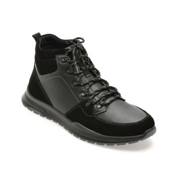 Ghete BITE THE BULLET negre, 221159, din piele naturala Ghete BITE THE BULLET negre, 221159, din piele naturala