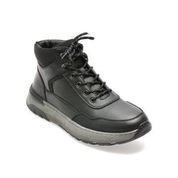 Ghete BITE THE BULLET negre, K151, din piele naturala Ghete BITE THE BULLET negre, K151, din piele naturala