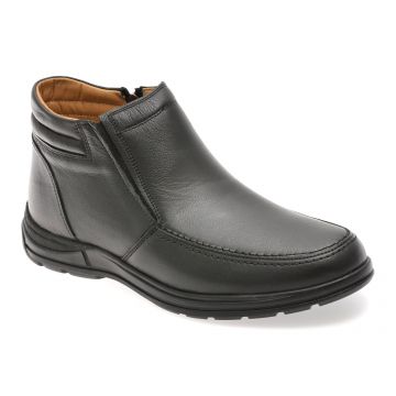 Ghete BITE THE BULLET negre, SH2403, din piele naturala Ghete BITE THE BULLET negre, SH2403, din piele naturala