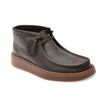 Ghete CLARKS maro, TORVIEW HI, din piele naturala Ghete CLARKS maro, TORVIEW HI, din piele naturala